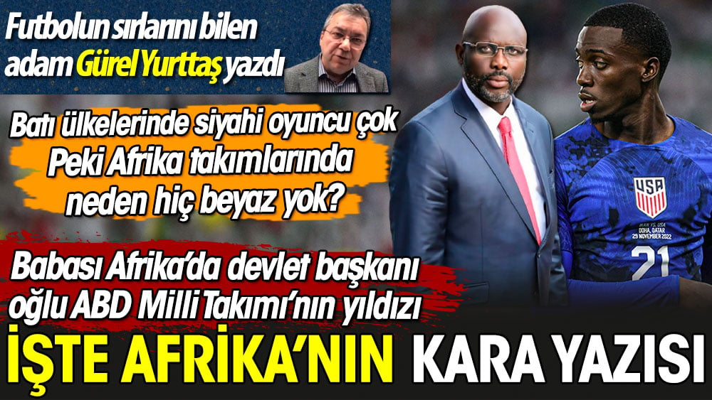 İşte Afrika'nın kara yazısı