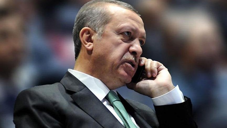 Cumhurbaşkanı Erdoğan ile İngiltere Başbakanı telefonda görüştü