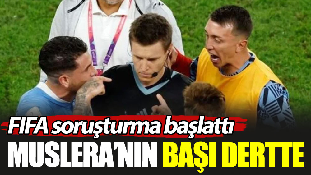 Muslera'nın başı dertte. FIFA soruşturma başlattı