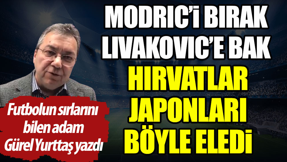 Modric'i bırak Livakovic'e bak