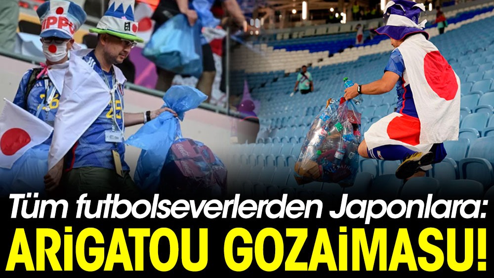 Dünya Kupası'nda Japonlara "Arigatou gozaimasu" dediler