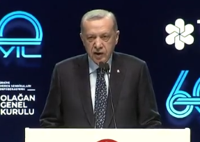 Cumhurbaşkanı Erdoğan TİSK'te konuştu