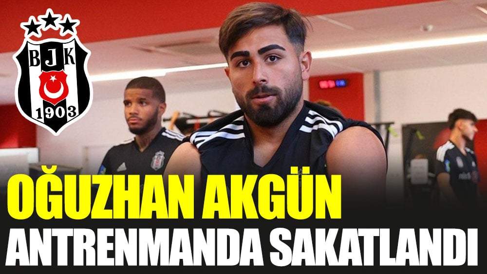 Oğuzhan Akgün antrenmanda sakatlandı