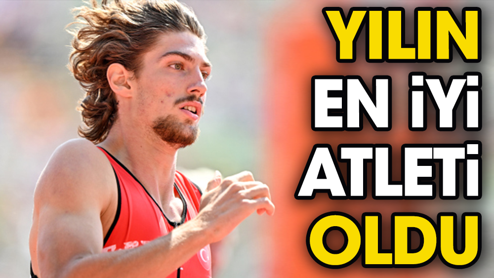Türk sporcu Nezir sezonun en iyi atleti seçildi