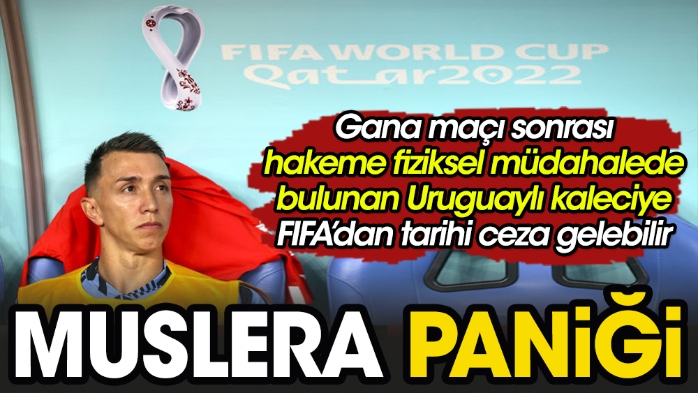 Galatasaray'da Muslera paniği