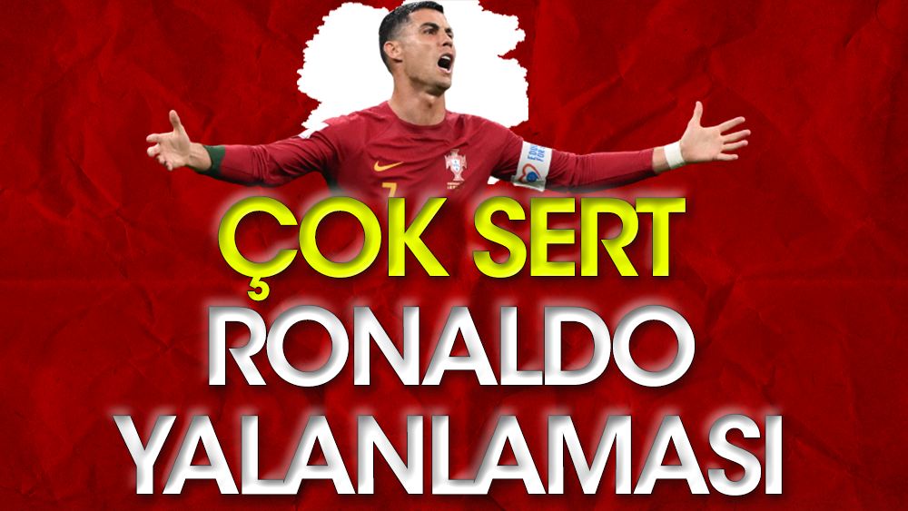 Portekiz'den çok sert Ronaldo yalanlaması