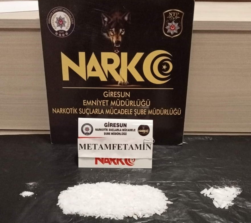 Giresun’da uyuşturucu ticaretinden 1 kişi tutuklandı 