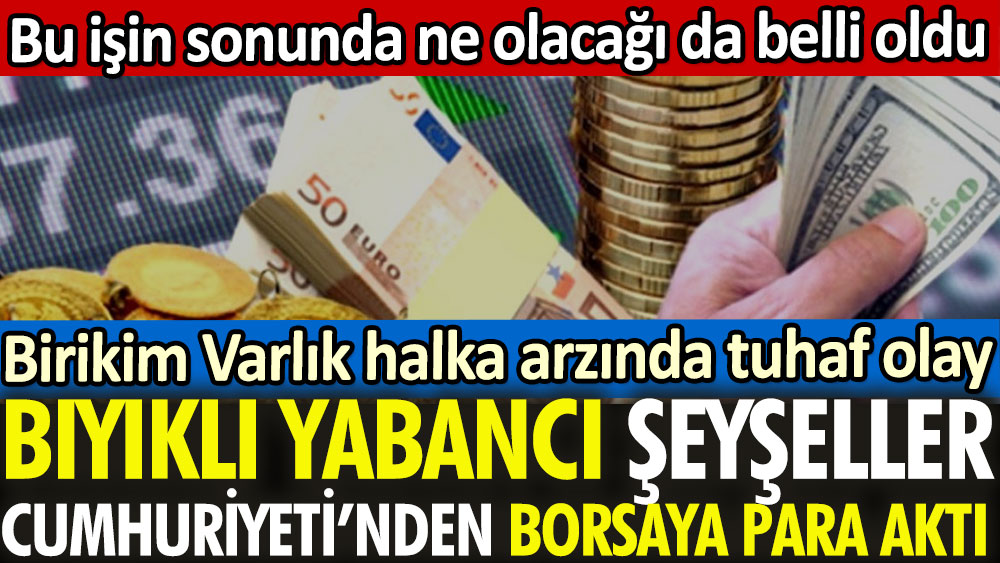 Bıyıklı Yabancı Şeyşeller Cumhuriyeti’nden borsaya para akıttı. Birikim Varlık halka arzında tuhaf olay. Bu işin sonunda ne olacağı da belli oldu