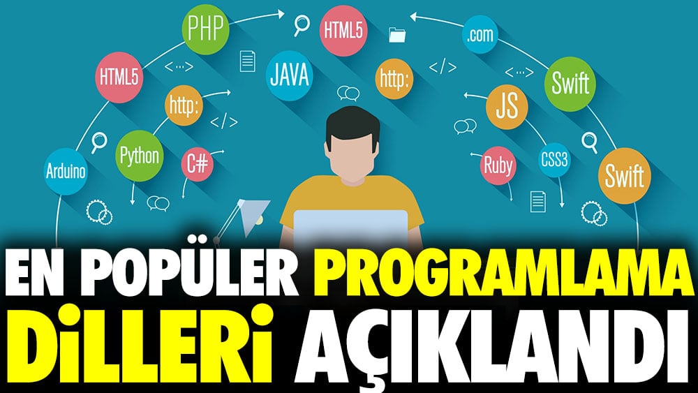 En popüler programlama dilleri açıklandı