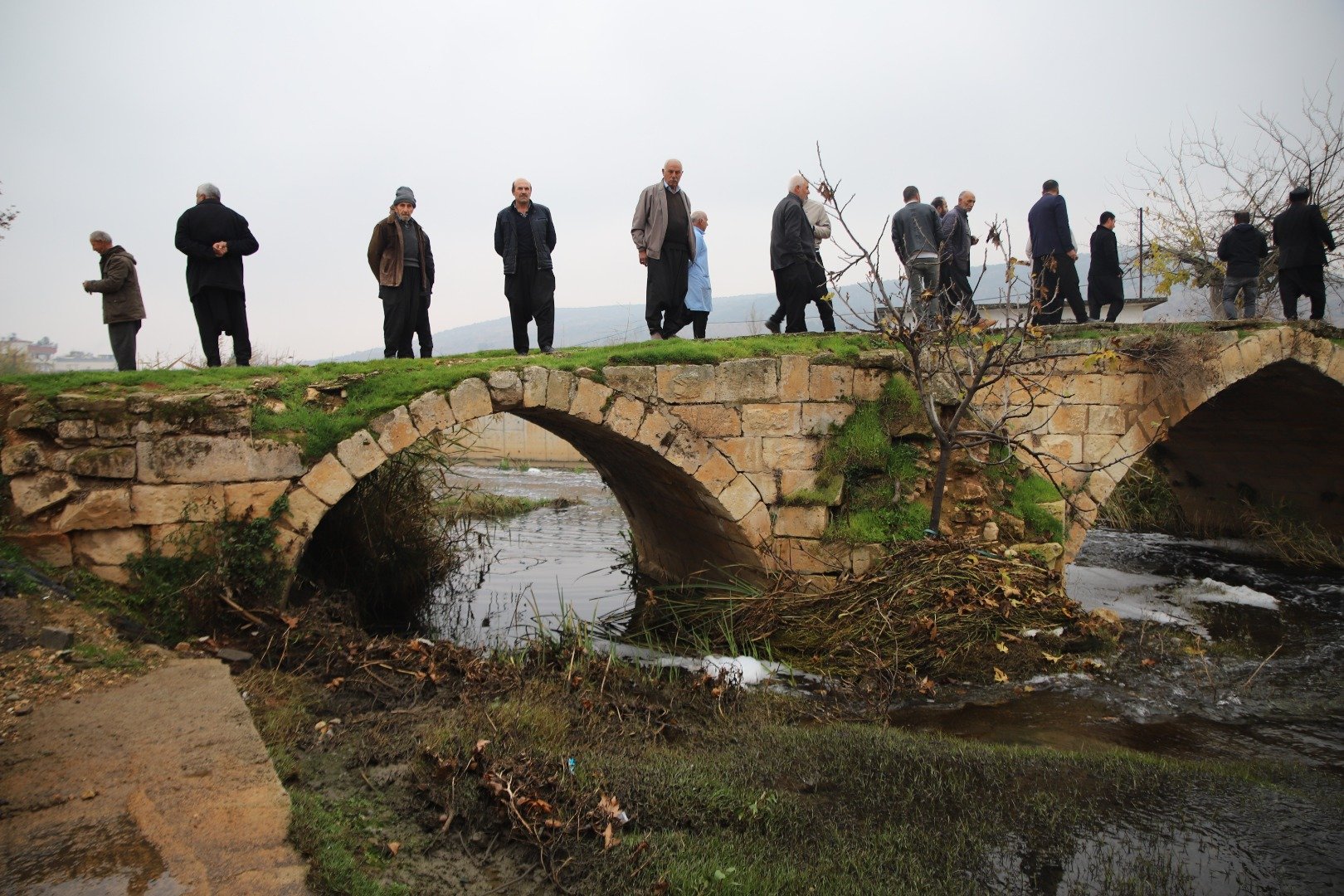 Gaziantep'te deredeki balık ölümleri vatandaşları tedirgin etti