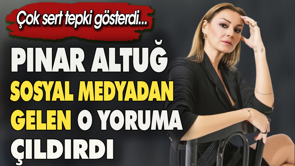 Pınar Altuğ kocası için ''Çocuğu gibi görünüyor'' yorumu karşısında çıldırdı