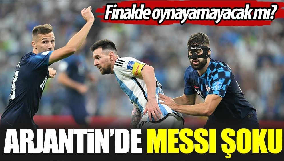 Arjantin şokta. Messi sakatlandı. Final maçı tehlikede