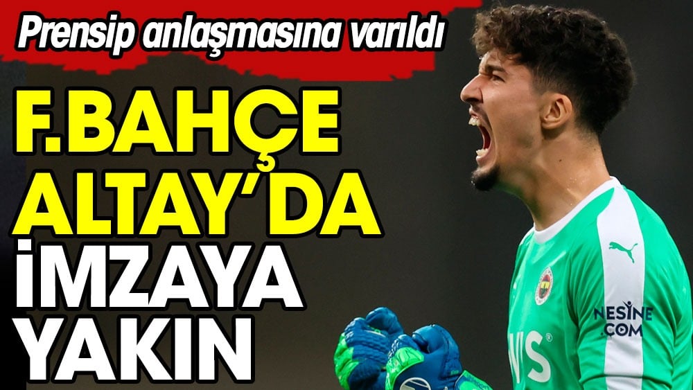 Fenerbahçe kalesinde flaş gelişme