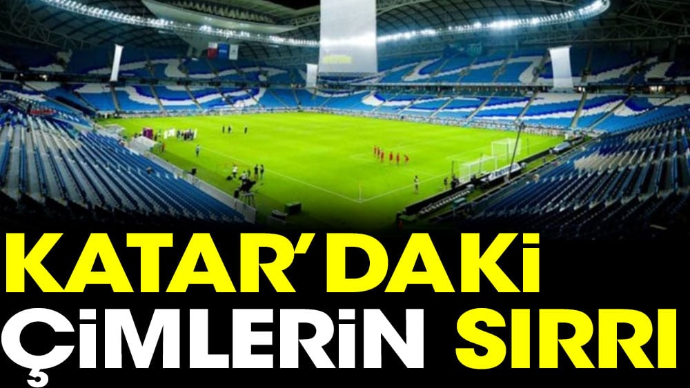 Katar'daki çimlerin sırrı