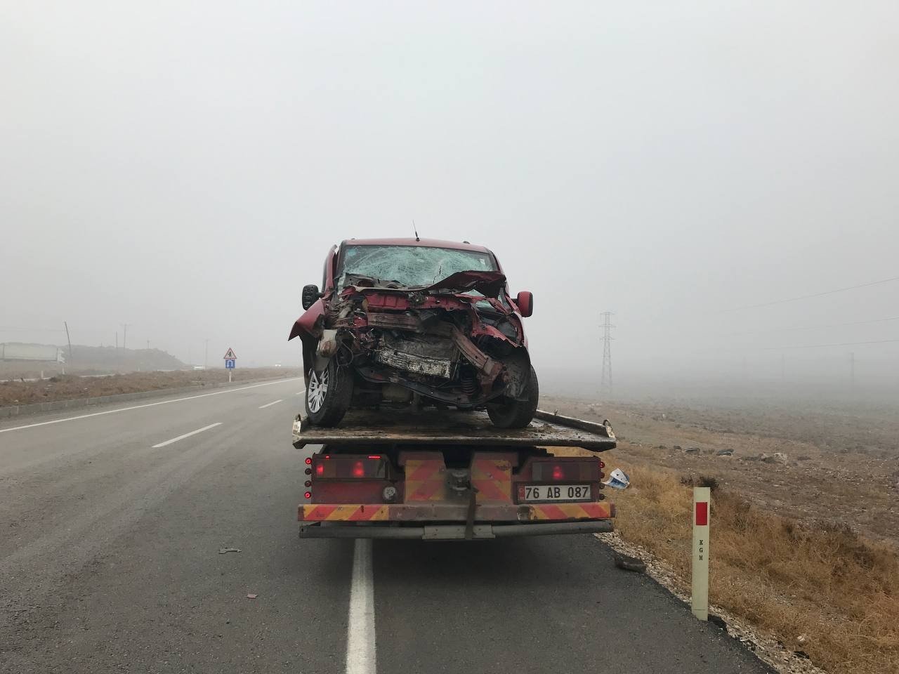 Iğdır'da yoğun sis kazayı beraberinde getirdi: 6 yaralı