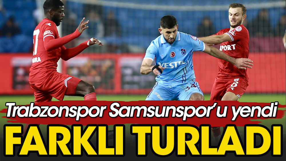 Trabzonspor fark atarak turladı