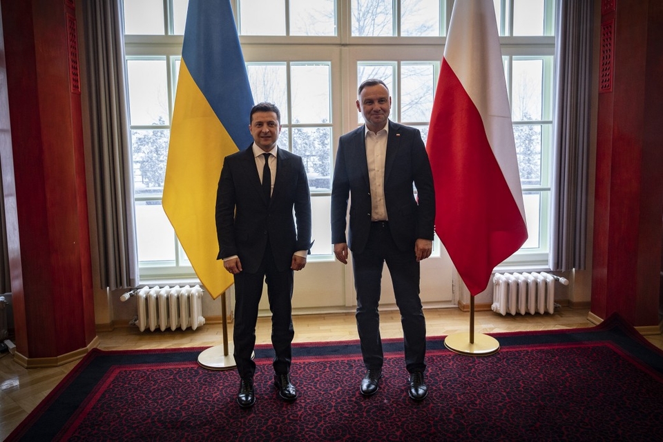 Zelenskiy, Polonya Cumhurbaşkanı Duda ile görüştü  