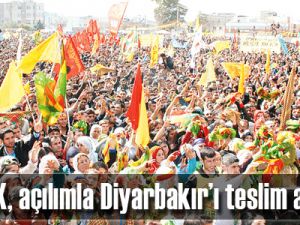 PKK, açılımla Diyarbakır’ı teslim aldı
