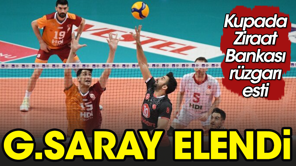 Galatasaray filede kupaya veda etti