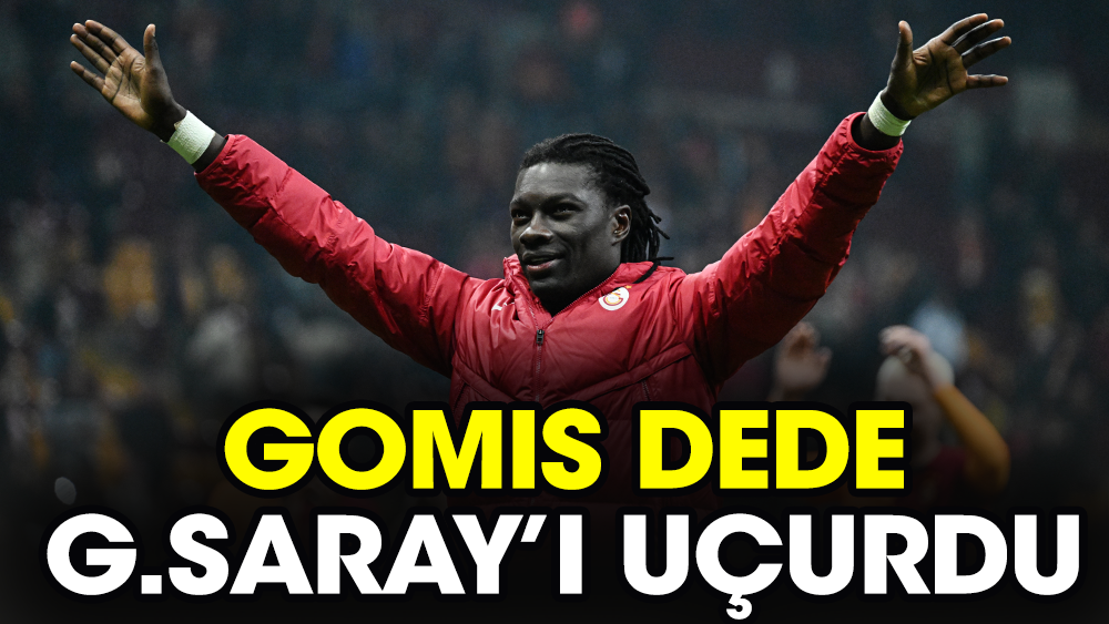Gomis dede Galatasaray'ı liderliğe uçurdu