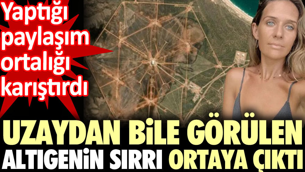 Uzaydan bile görülen altıgenin sırrı ortaya çıktı