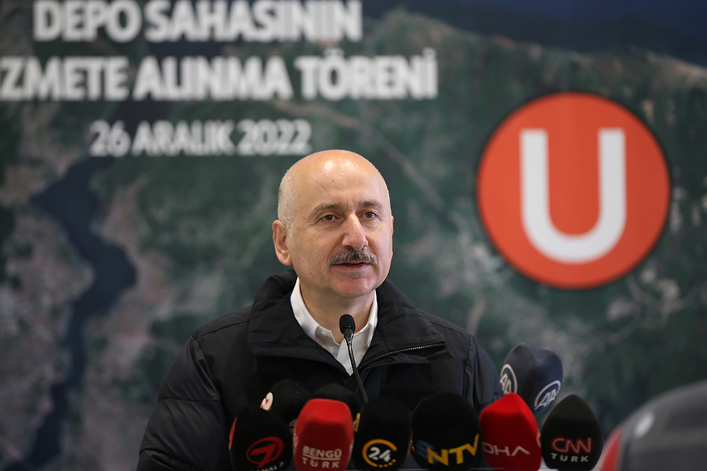 Halkalı-İstanbul Havalimanı Metro Hattı Depo Sahası hizmete girdi