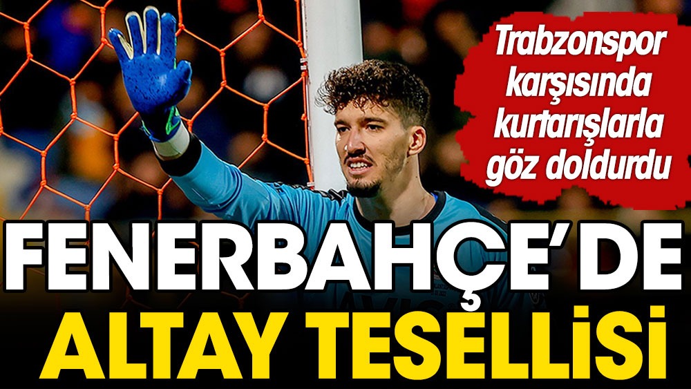 Trabzonspor maçını kaybetti. Altay'ı kazandı