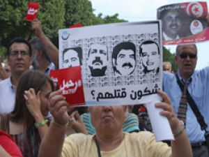 Tunus’ta protesto gösterisi