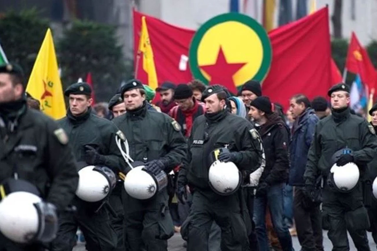 Almanya'da Türklere saldırdıkları gerekçesiyle terör örgütü PKK  yandaşlarına soruşturma