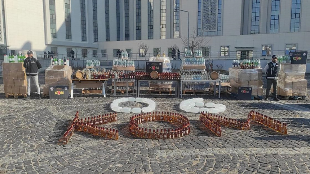 Ankara'da yılbaşı öncesi sahte içki operasyonu