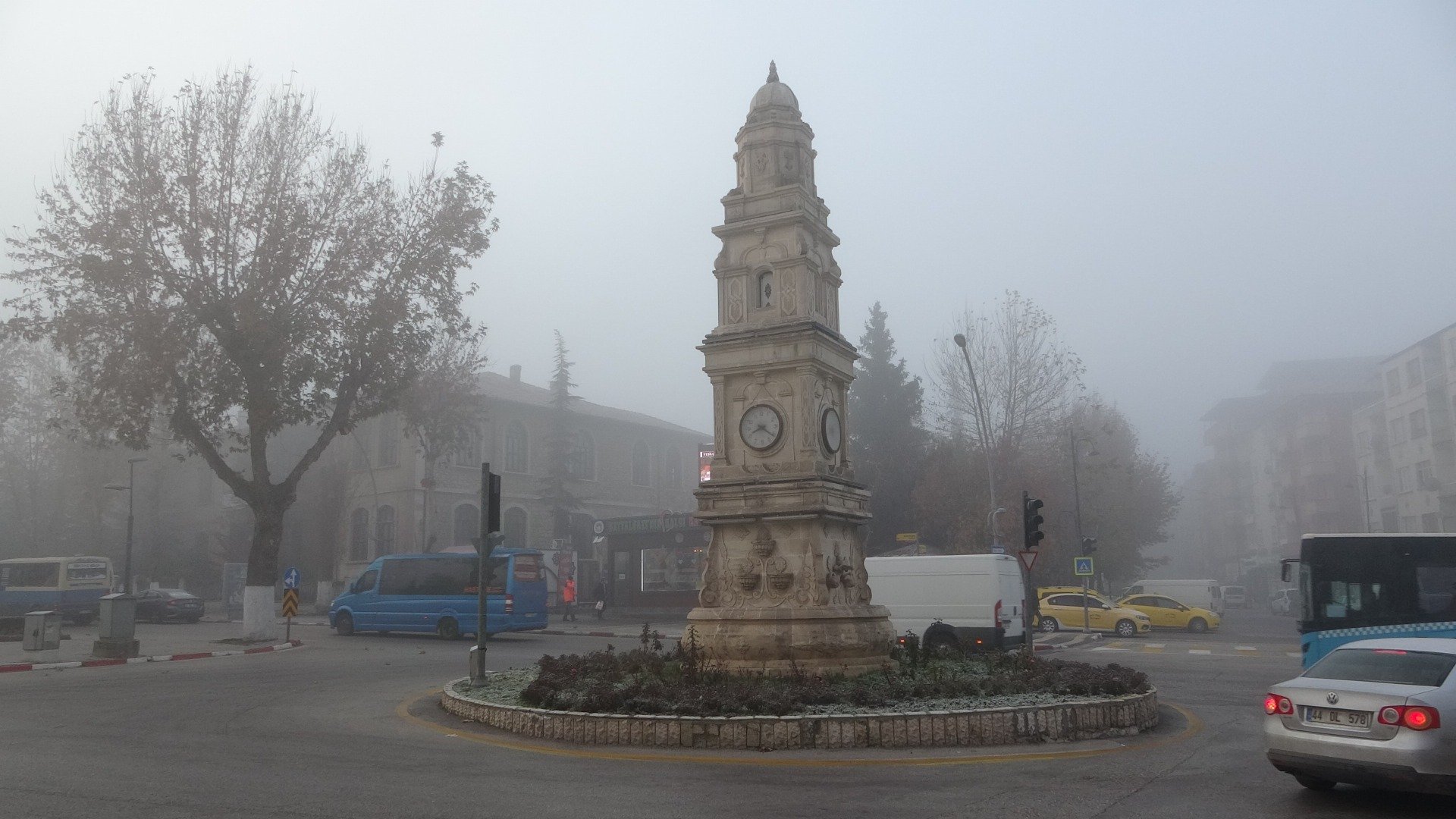 Malatya’da yoğun sis