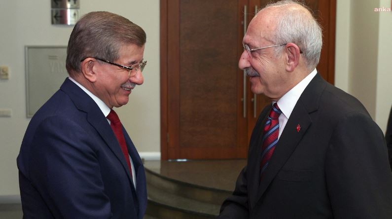 Kılıçdaroğlu Davutoğlu ile görüştü