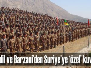 Kandil ve Barzani’den Suriye’ye ‘özel’ kuvvet