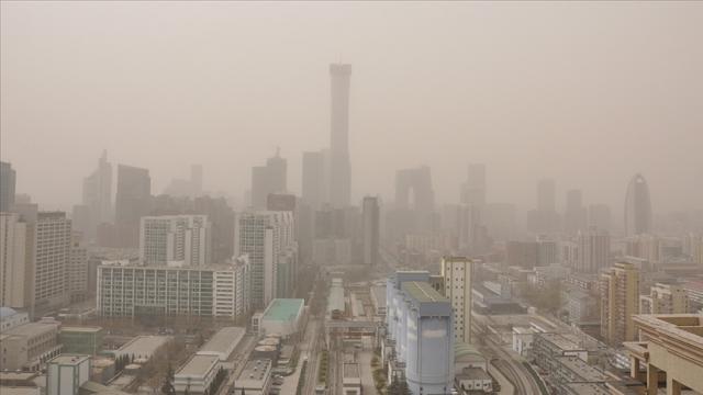 Pekin'de hava kirliliği 2022'de en düşük seviyeye geriledi