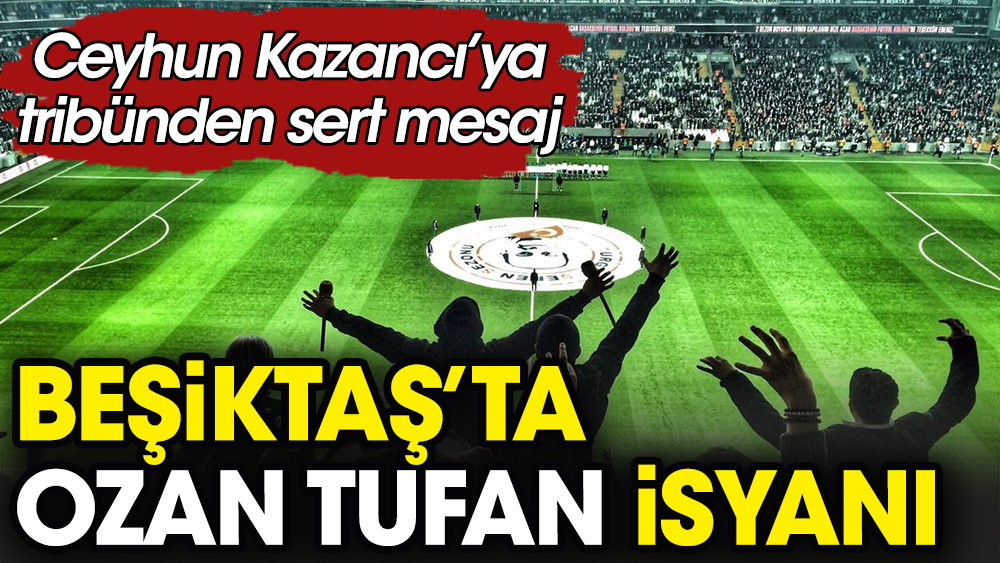 Beşiktaş taraftarından yönetime mesaj: İstemiyoruz