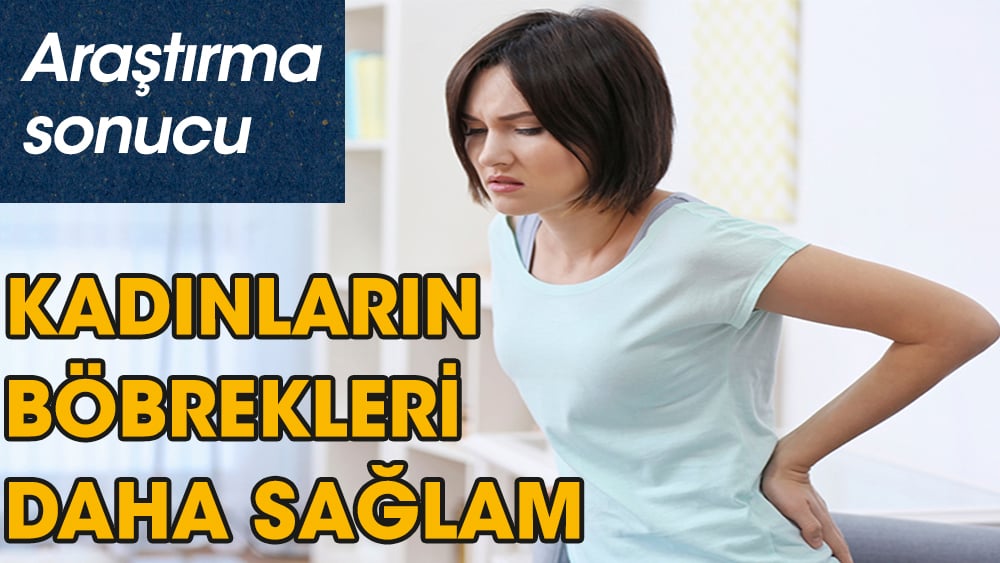 Kadınların böbrekleri daha sağlam