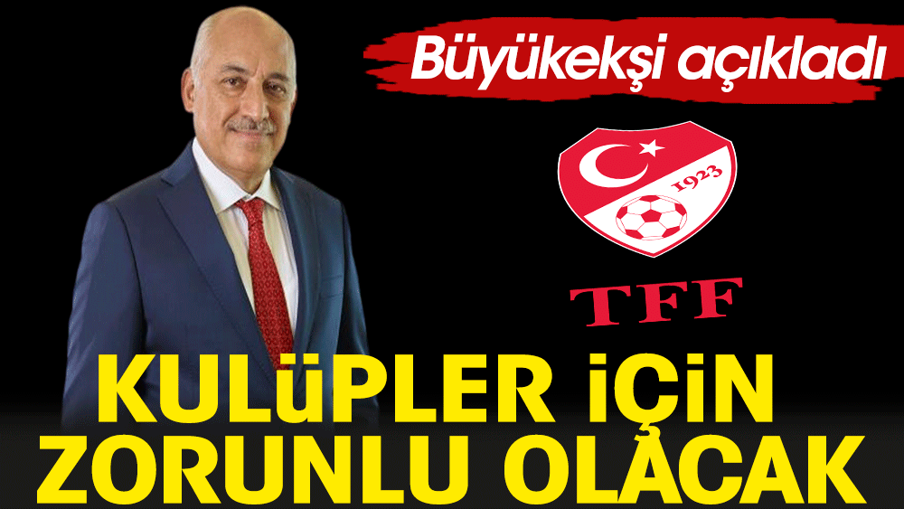 Mehmet Büyükekşi'den "zorunluluk" açıklaması