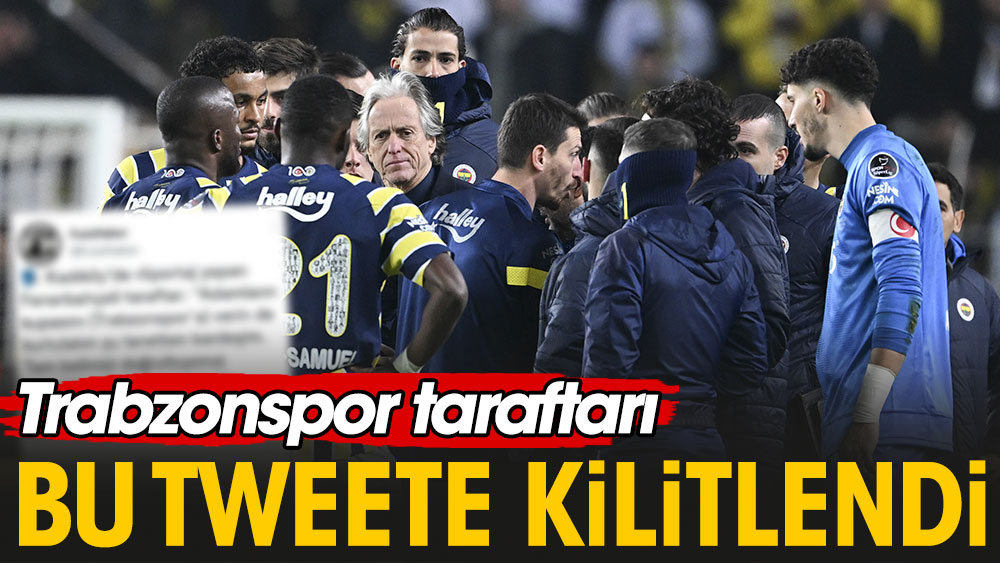 Trabzon bu tweete kitlendi