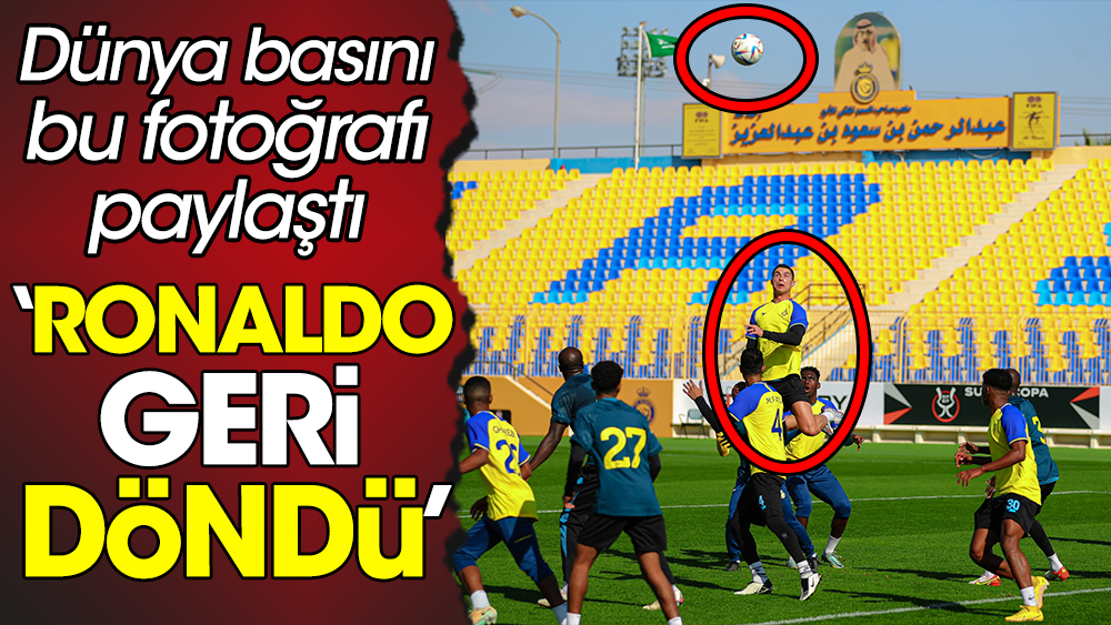 En yükseğe yine Ronaldo sıçradı