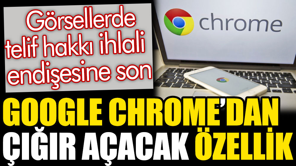 Google Chrome’dan çığır açacak özellik. Görsellerde telif hakkı ihlali endişesine son