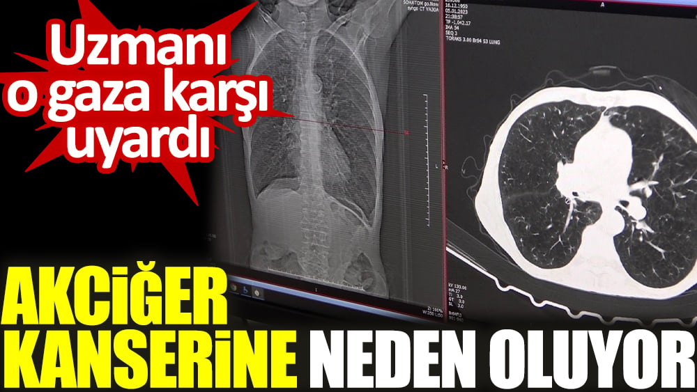 Uzmanı o gaza karşı uyardı. Akciğer kanserine neden oluyor 