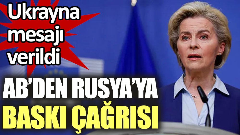 AB'den Rusya'ya baskı çağrısı