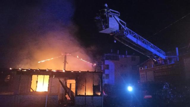 Tokat'ta ev yangınında 1 kişi hayatını kaybetti
