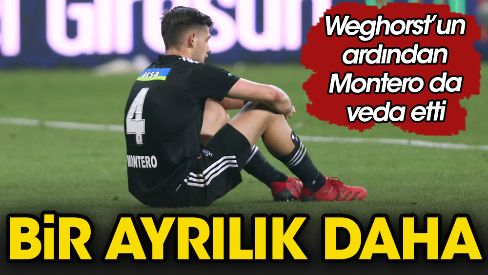 Beşiktaş bir ayrılığı daha resmen ilan etti