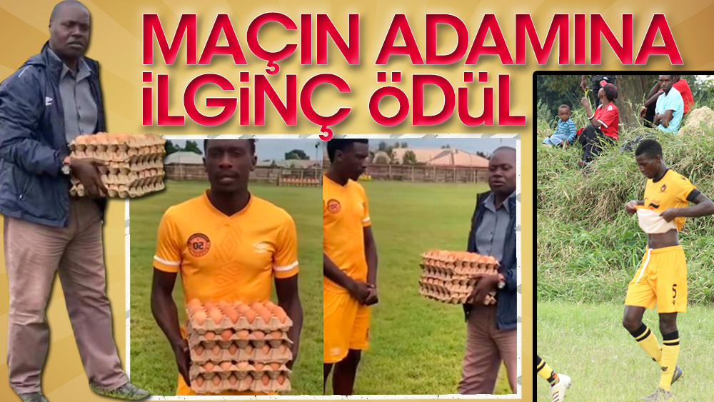 Zambiya Ligi'nde maçın adamına büyük ödül: 5 koli yumurta