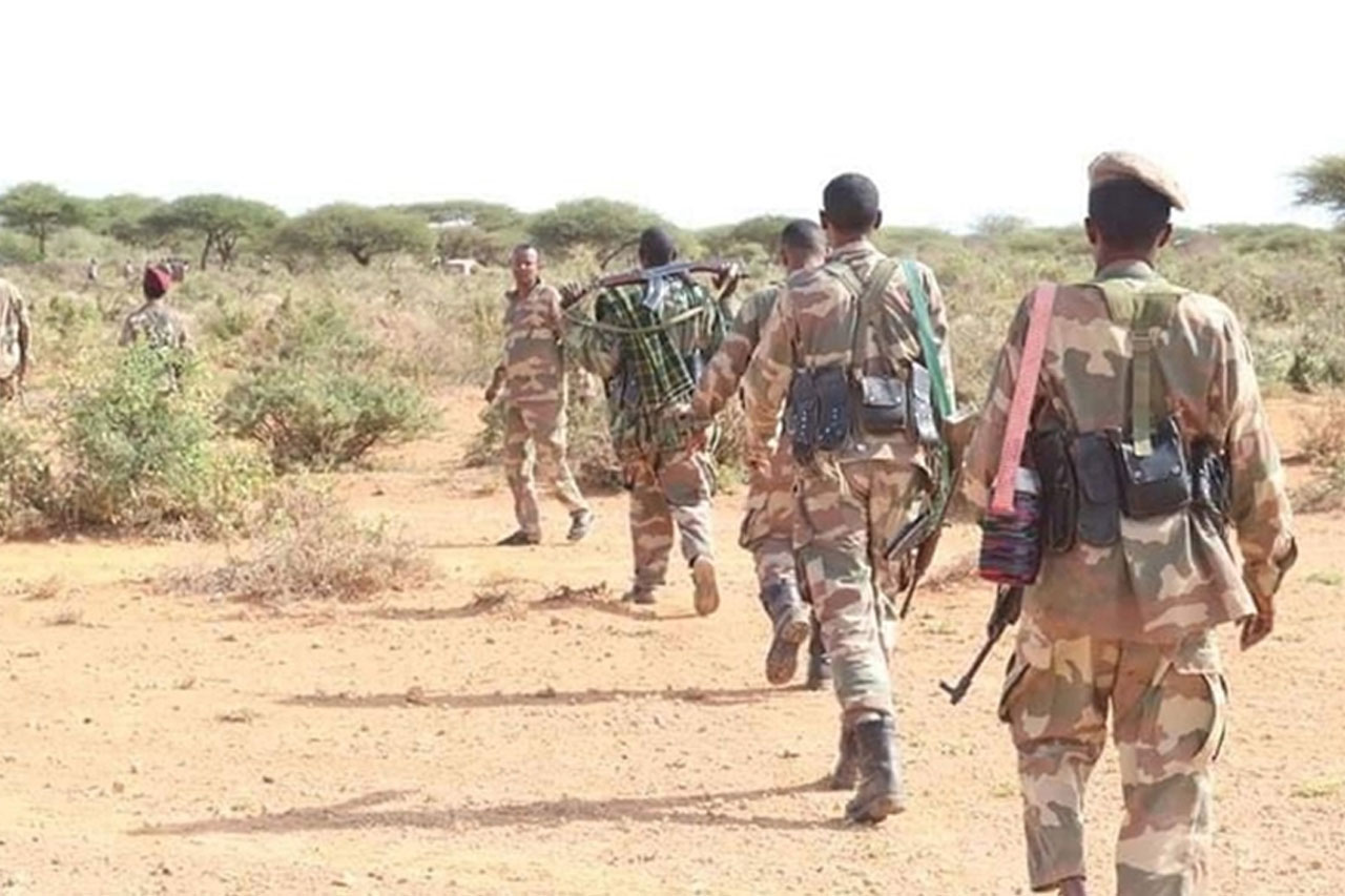 Somali'de Eş-Şebab operasyonu. 48 örgüt üyesi etkisiz hale getirildi
