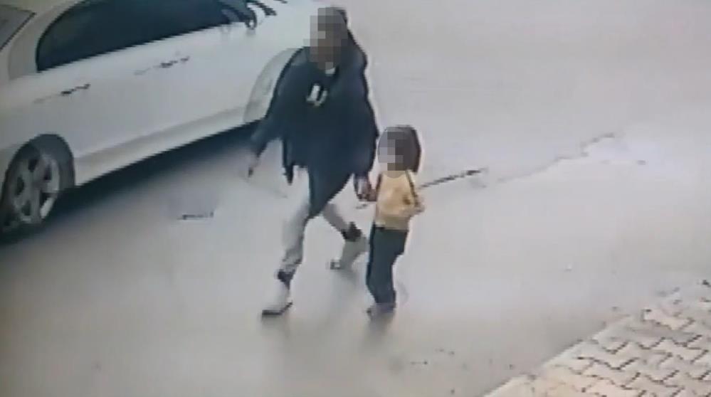 Polis kaçırılan çocuğu kameradan buldu