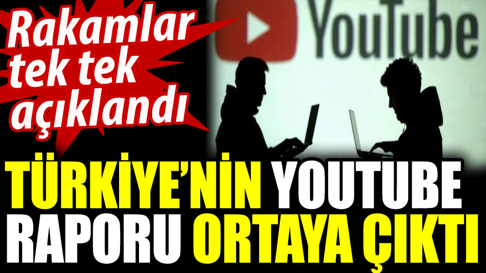 Türkiye’nin YouTube raporu ortaya çıktı. Rakamlar tek tek açıklandı
