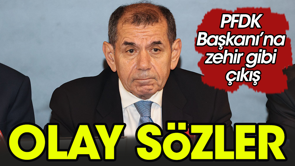 Dursun Özbek'ten olay sözler: PFDK Başkanı sırtında Fenerbahçe forması
