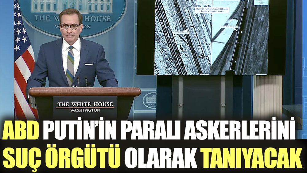 ABD Putin'in paralı askerlerini suç örgütü olarak tanıyacak